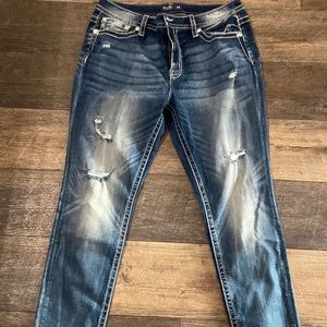 Miss Me sz 34 curvy skinny jeans